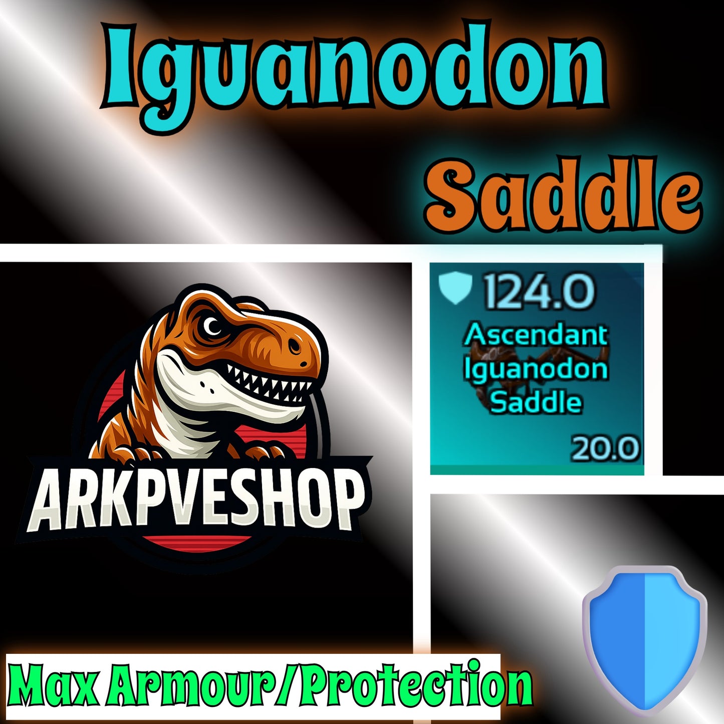 Crafted Saddles Max Armour, Protection