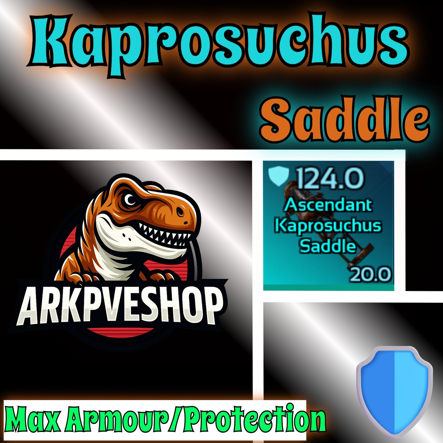 Crafted Saddles Max Armour, Protection