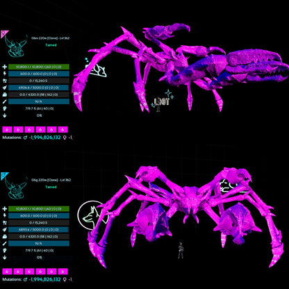Karkinos 4320Weight 719.7%melee Clone