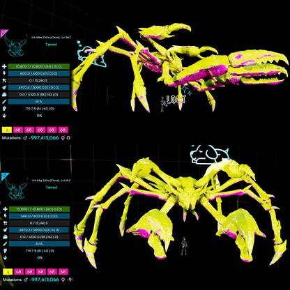 Karkinos 4320Weight 719.7%melee Clone