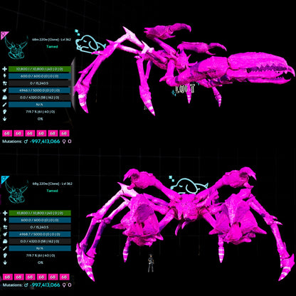 Karkinos 4320Weight 719.7%melee Clone