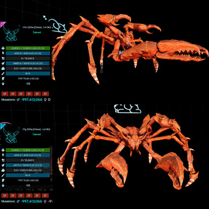 Karkinos 4320Weight 719.7%melee Clone