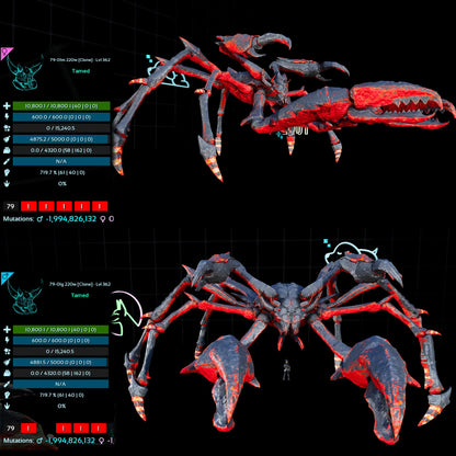 Karkinos 4320Weight 719.7%melee Clone