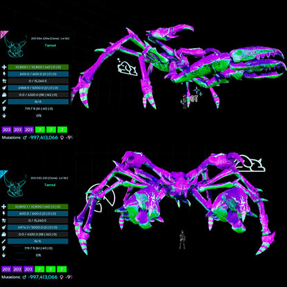 Karkinos 4320Weight 719.7%melee Clone