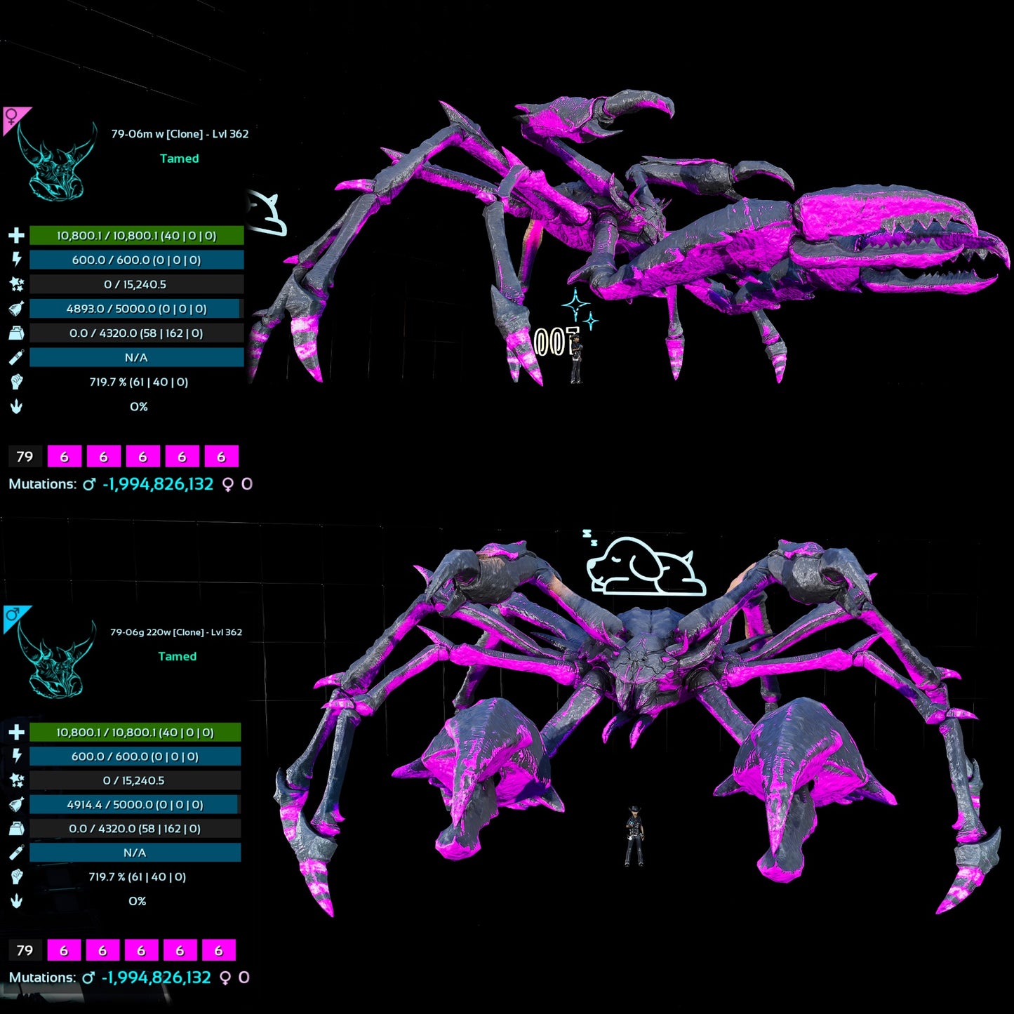 Karkinos 4320Weight 719.7%melee Clone