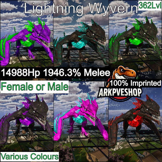 Lightning Wyvern Mix Colours Top Stats