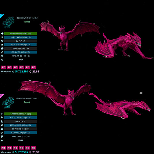 Lightning wyvern 14988Hp 1946%M / 10326Hp 2087%M