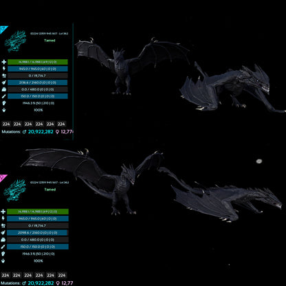 Lightning wyvern 14988Hp 1946%M / 10326Hp 2087%M