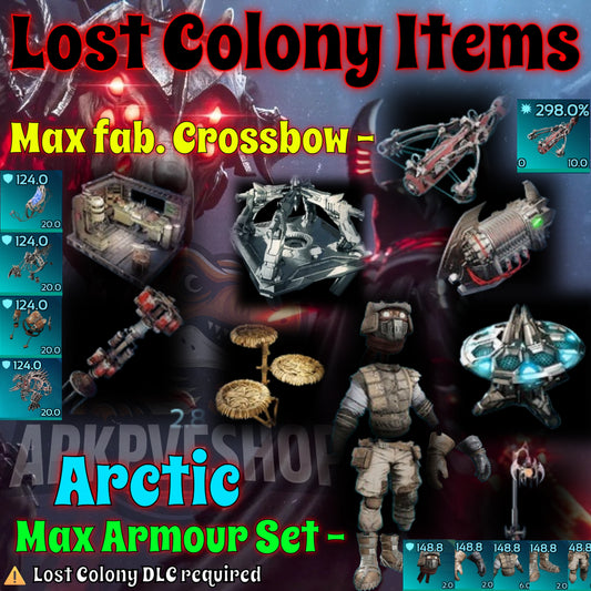 Lost Colony Items Structures Saddles