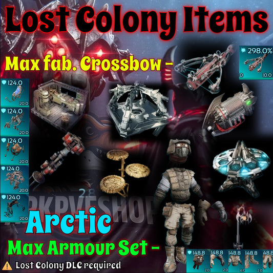 Lost Colony Items Structures Saddles