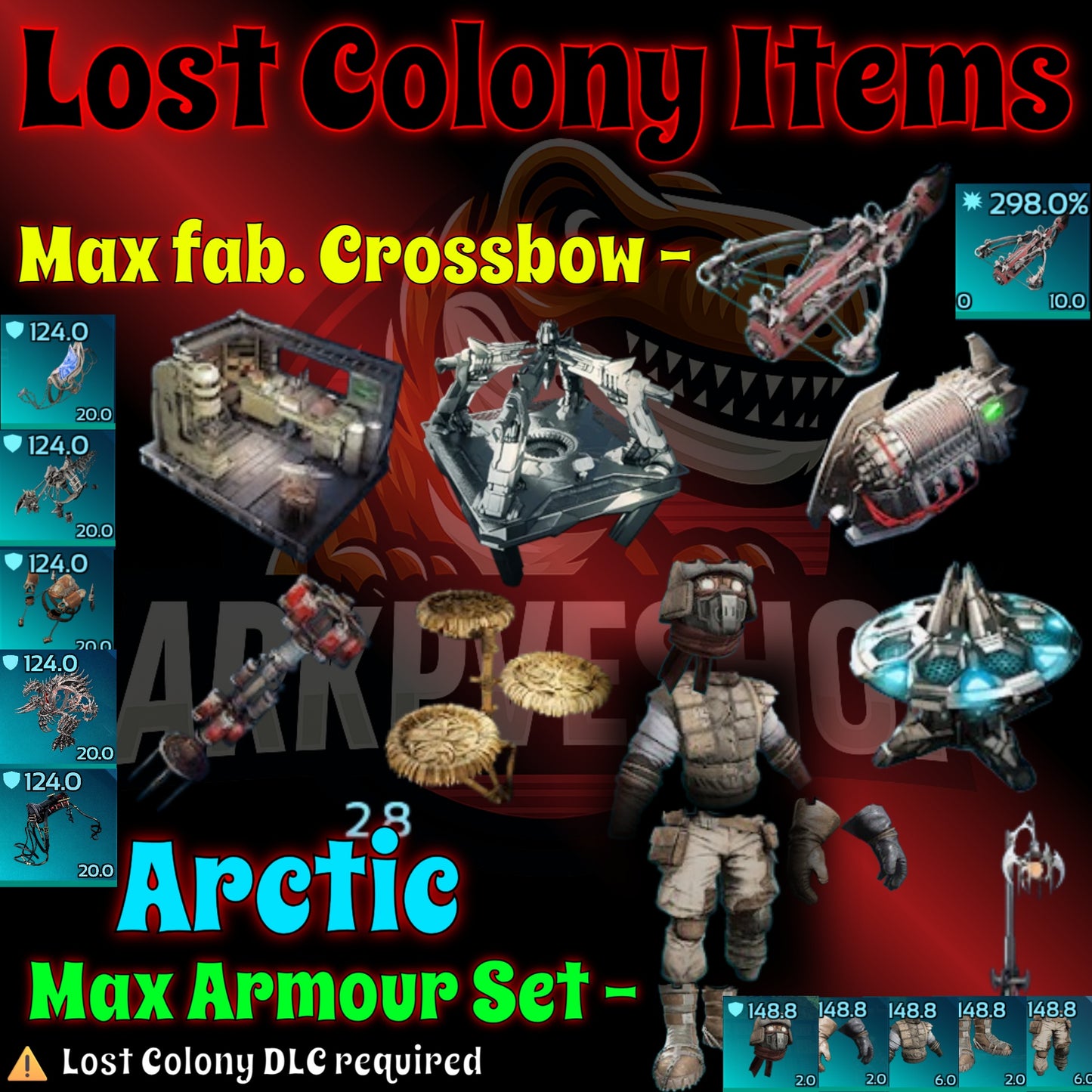 Lost Colony Items Structures Saddles