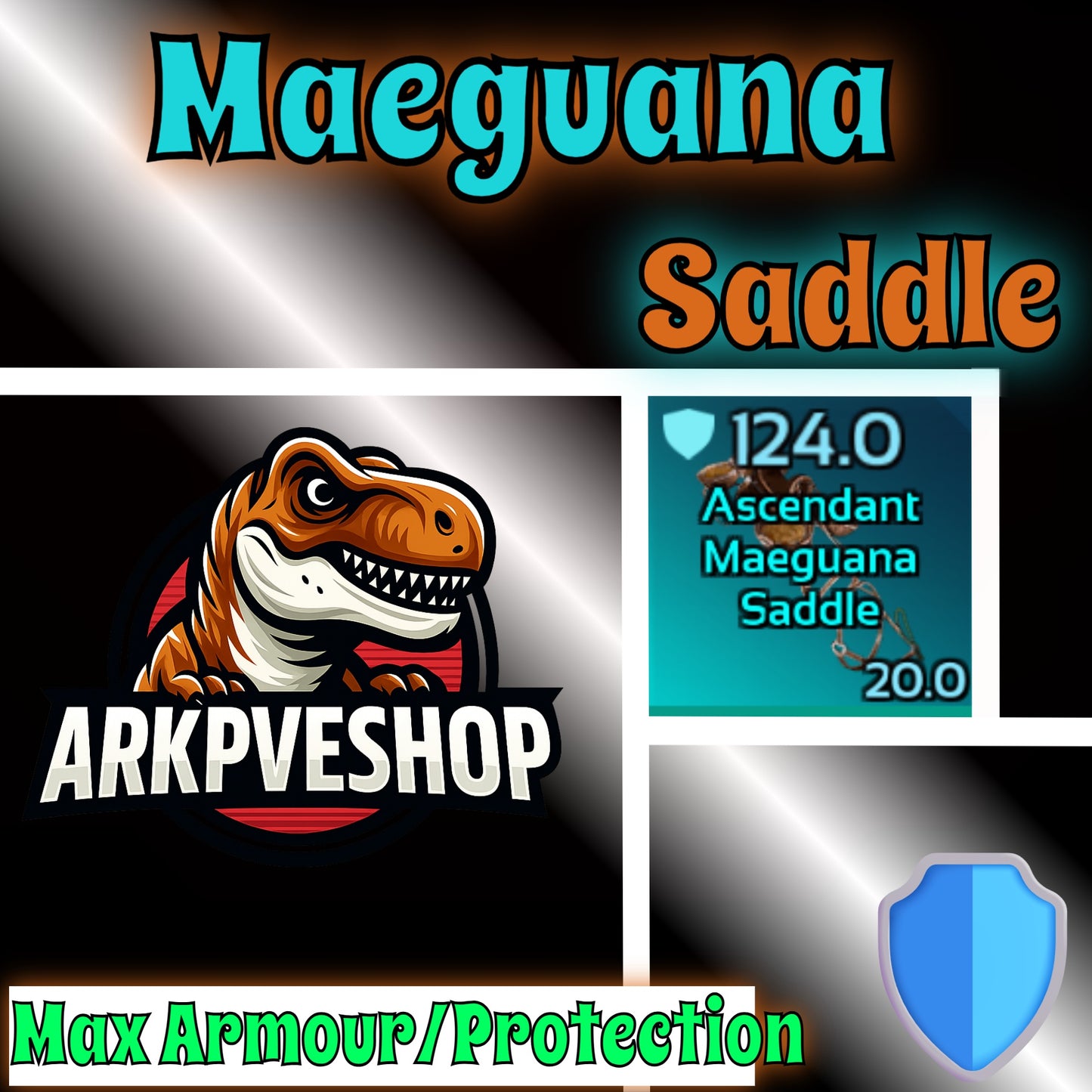 Crafted Saddles Max Armour, Protection