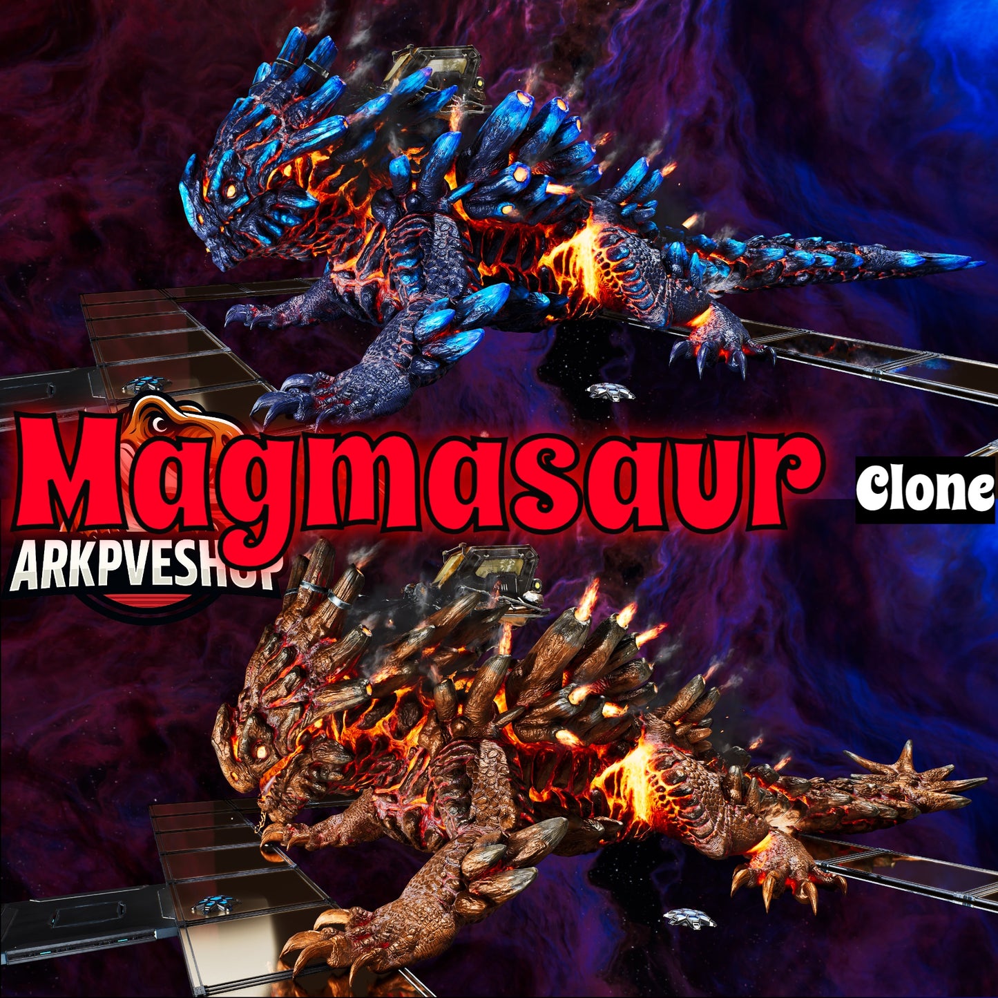 Magmasaur Genesis clone