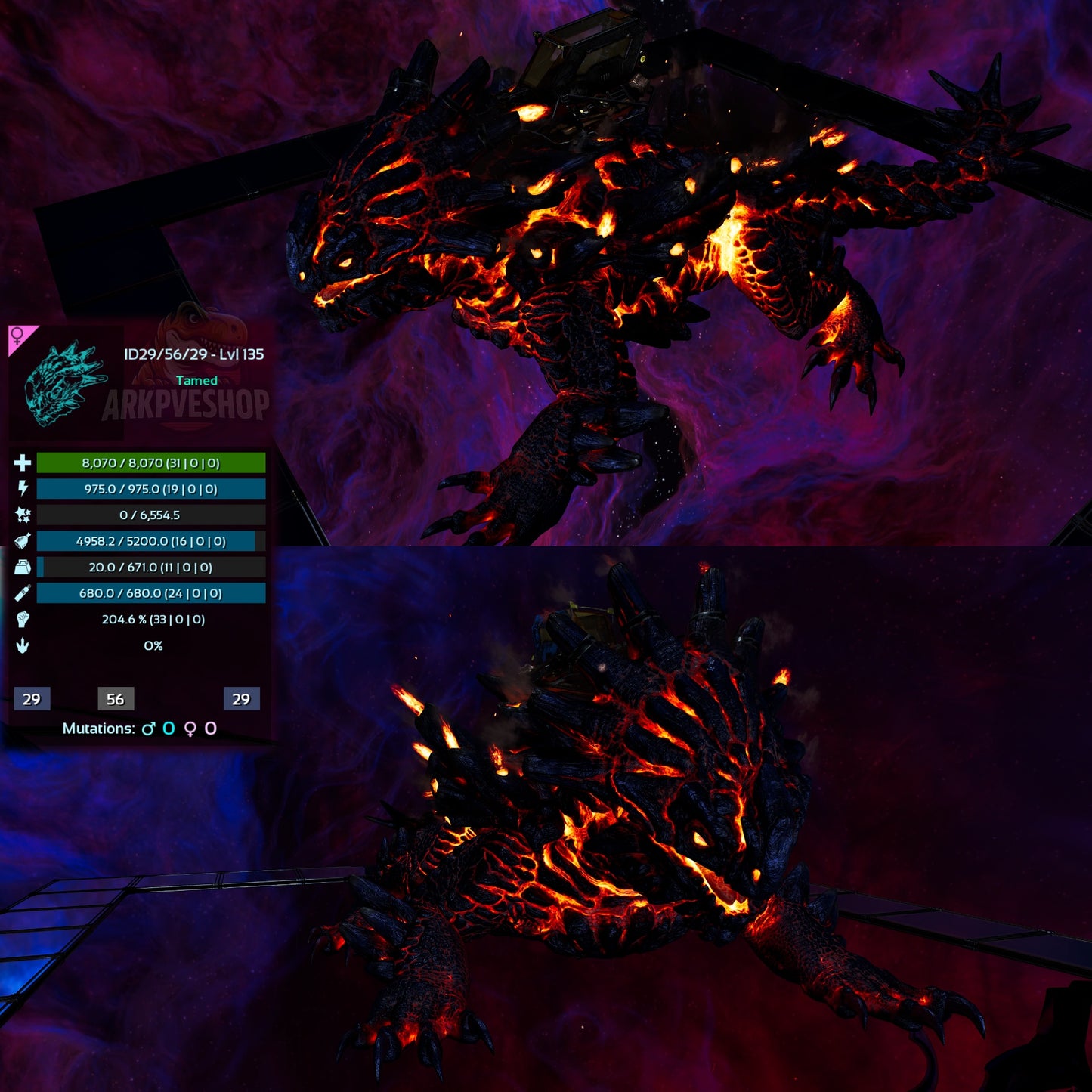 Magmasaur Genesis clone