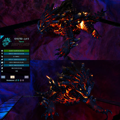Magmasaur Genesis clone
