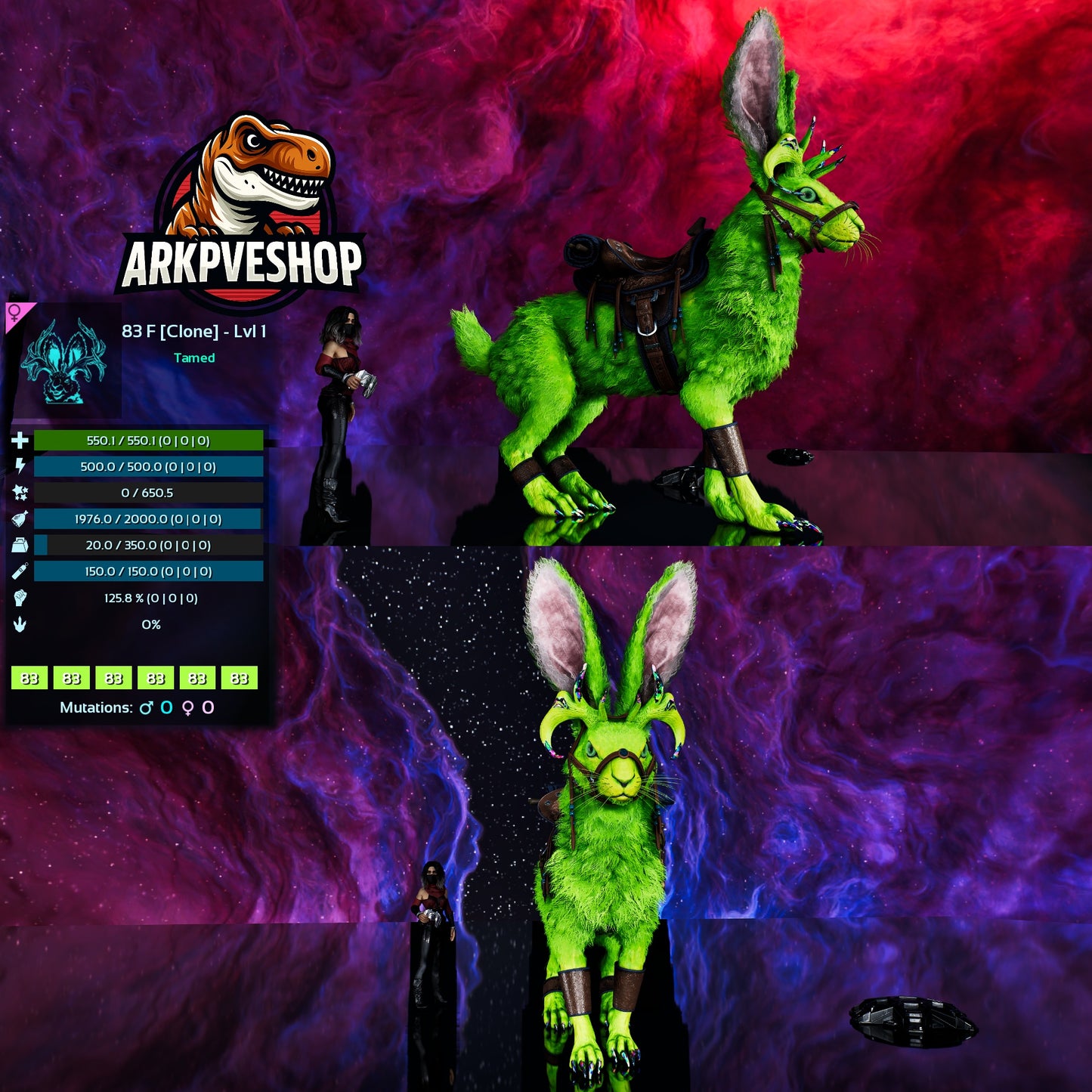 Burrowdoe / Burrowbuck Lvl 1 clone