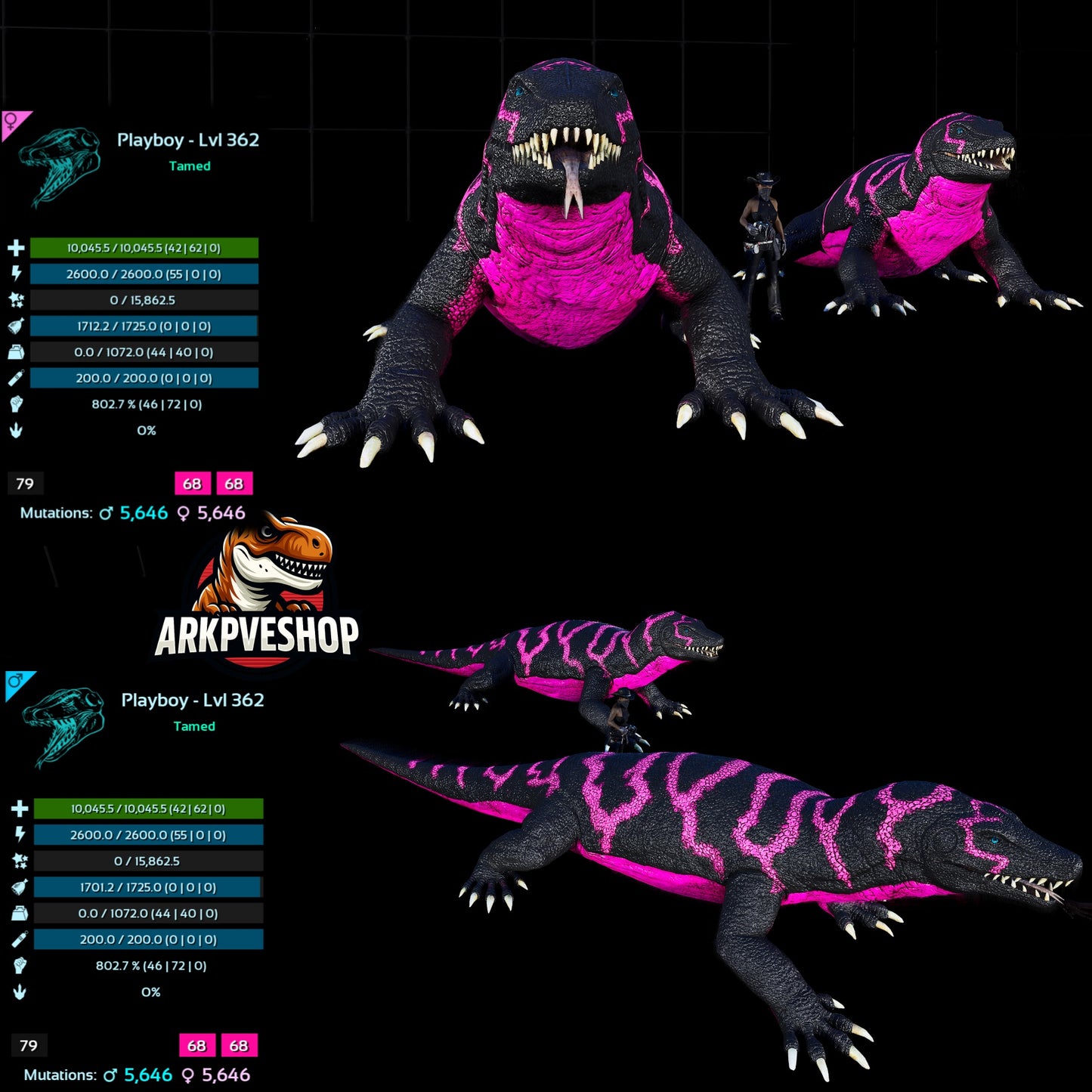 Megalania 362Lvl toxin utility