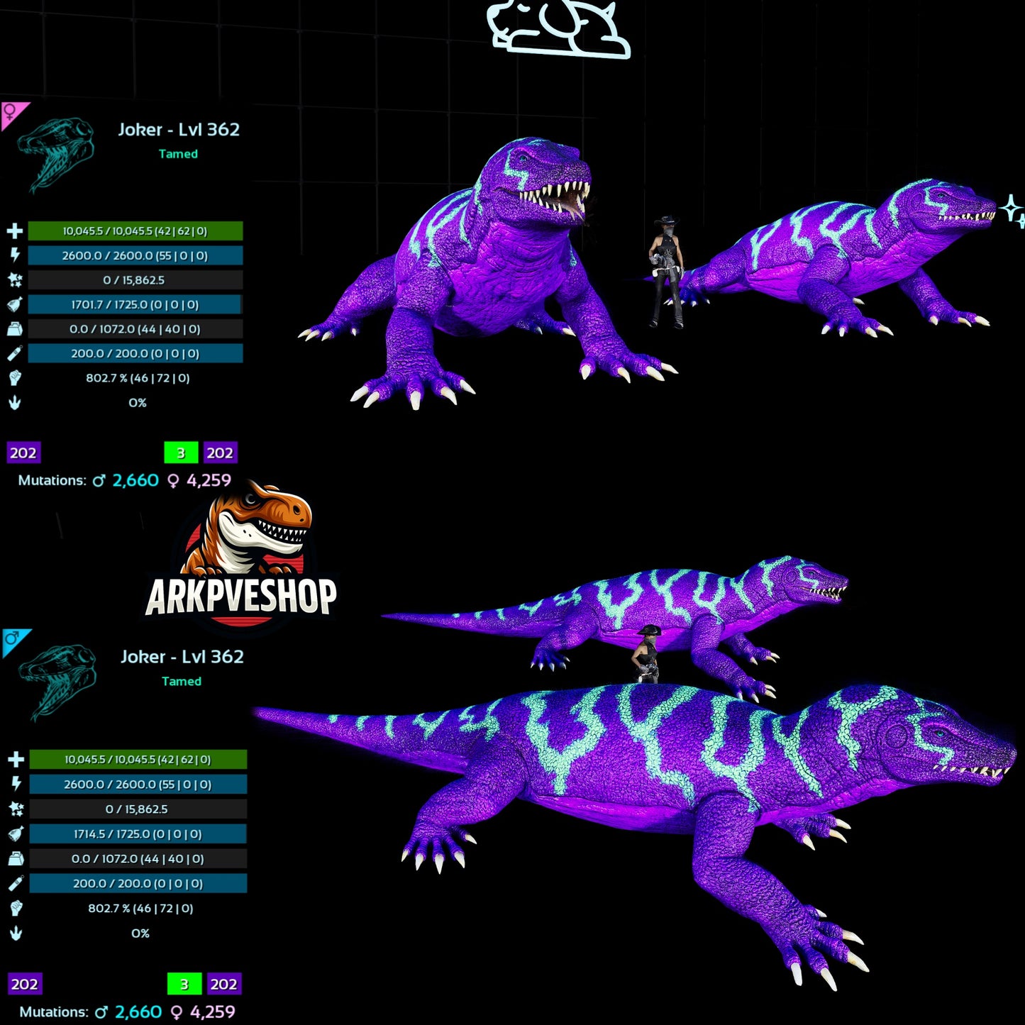 Megalania 362Lvl toxin utility