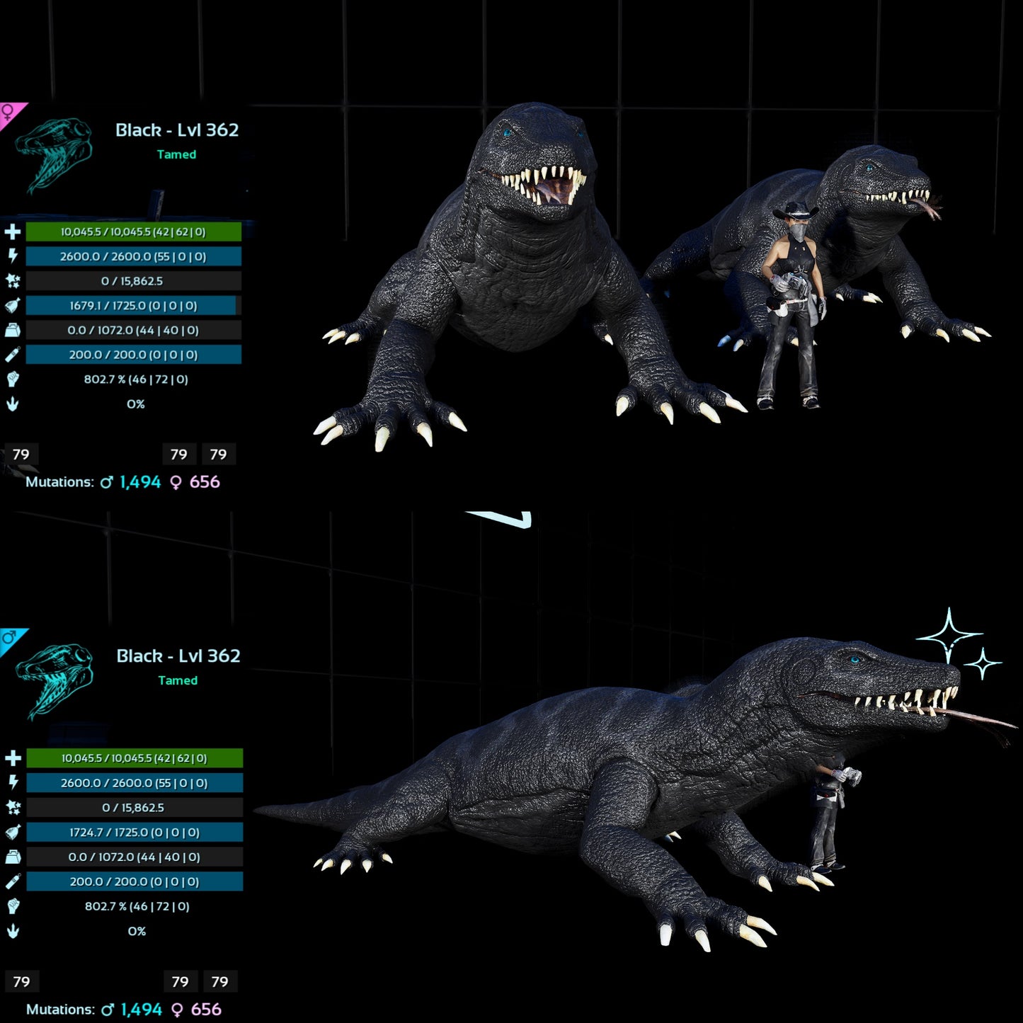 Megalania 362Lvl toxin utility