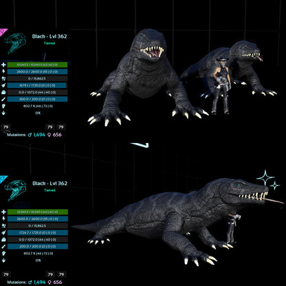 Megalania 362Lvl toxin utility