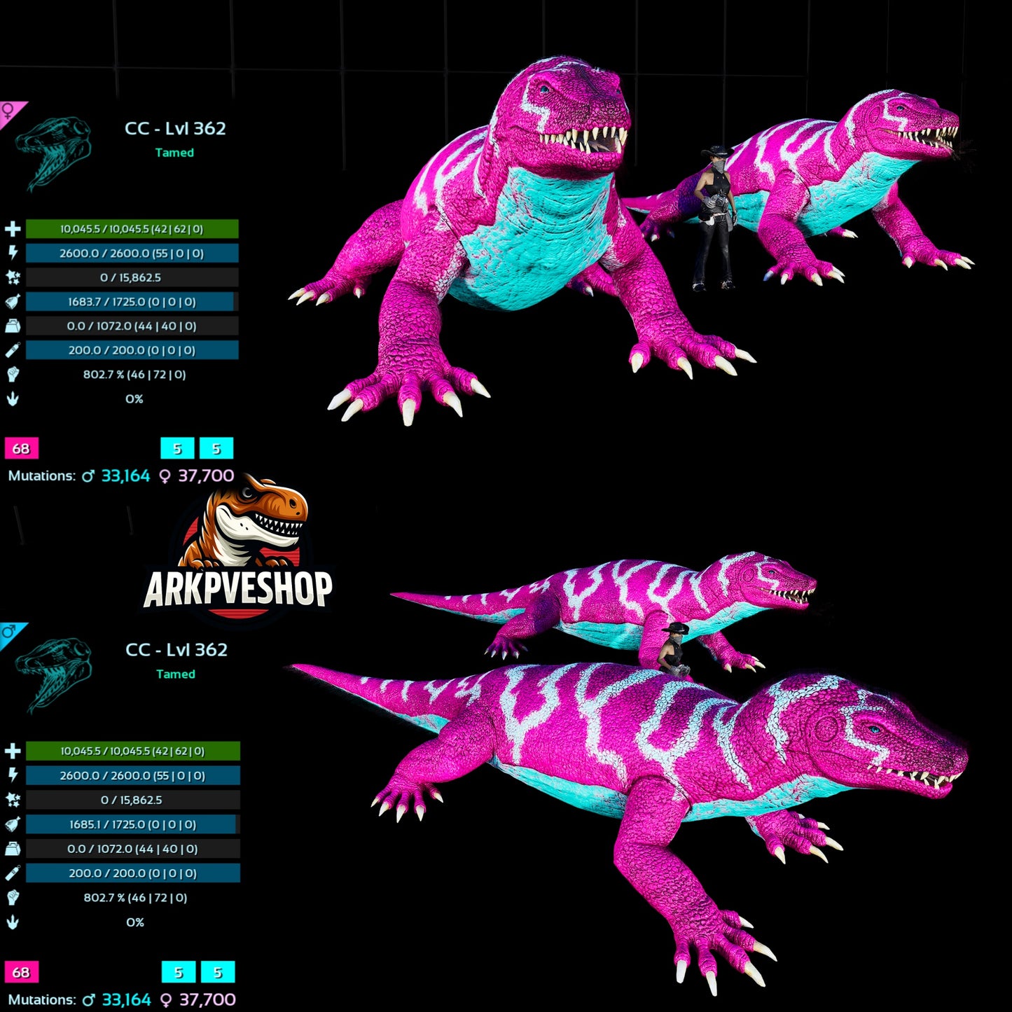 Megalania 362Lvl toxin utility
