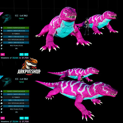 Megalania 362Lvl toxin utility
