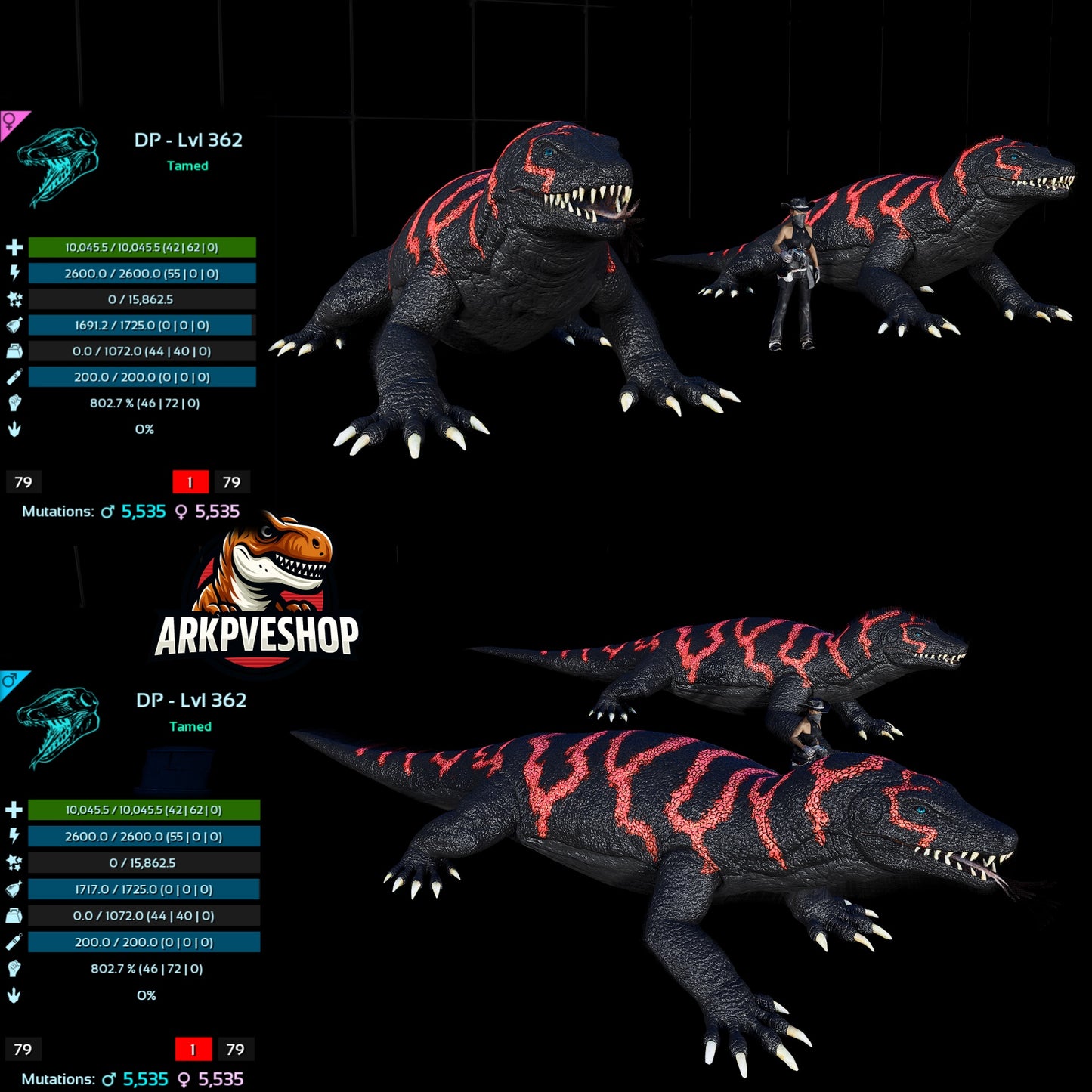 Megalania 362Lvl toxin utility
