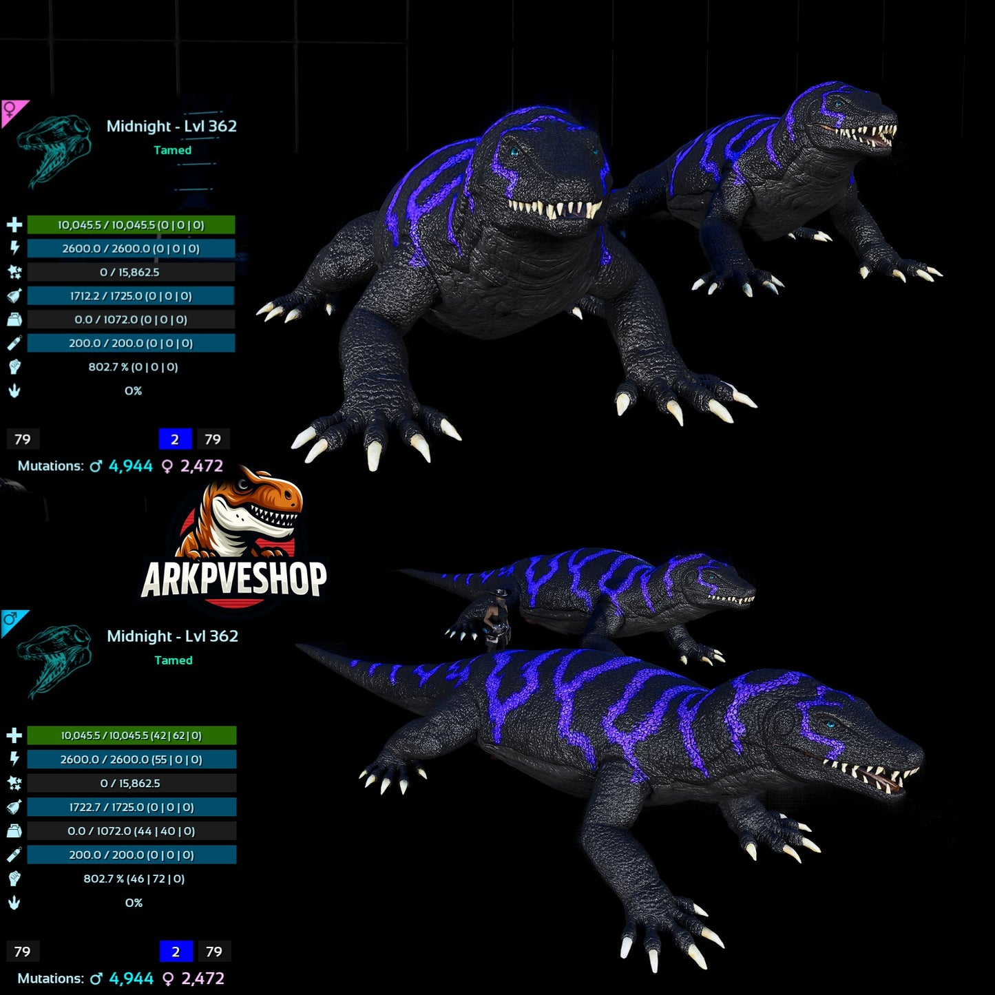 Megalania 362Lvl toxin utility