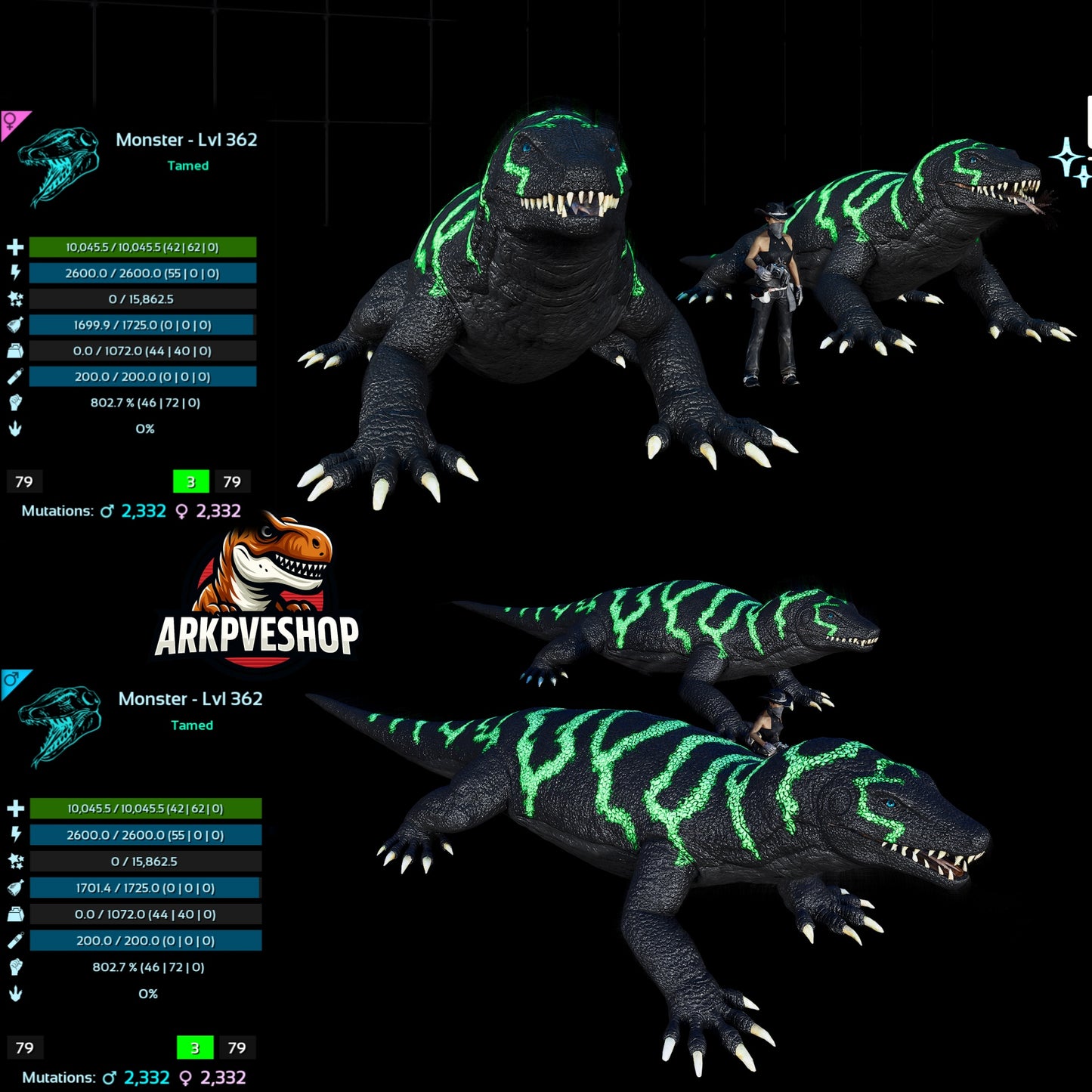 Megalania 362Lvl toxin utility