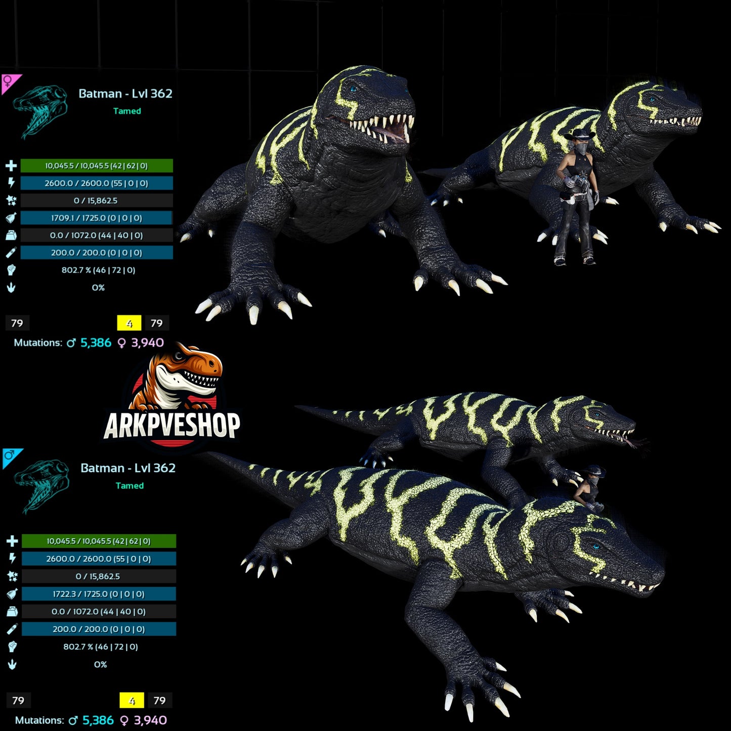Megalania 362Lvl toxin utility