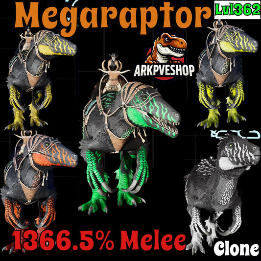 Megaraptor Colour 1366.5% Melee Clone