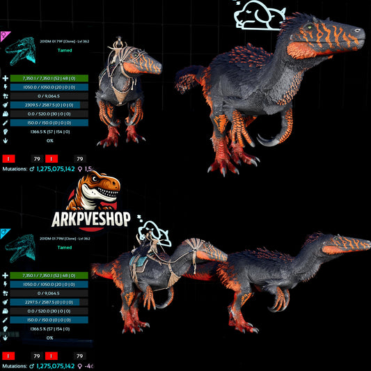 Megaraptor Colour 1366.5% Melee Clone