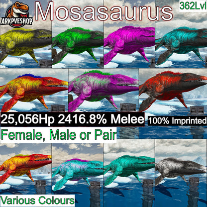 Mosasaurus 25056Hp 2416.8%melee Imprinted