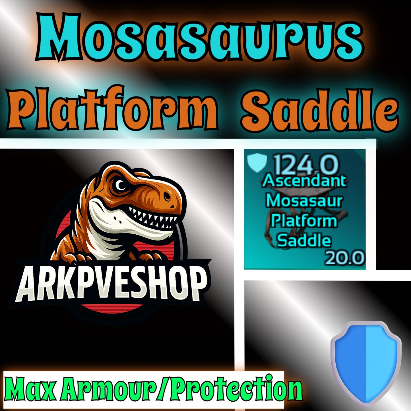 Crafted Saddles Max Armour, Protection