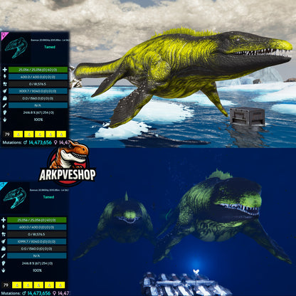 Mosasaurus 25056Hp 2416.8%melee Imprinted