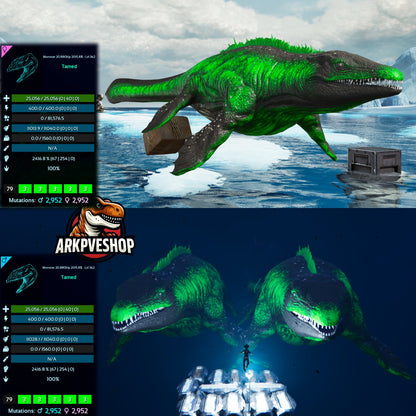 Mosasaurus 25056Hp 2416.8%melee Imprinted