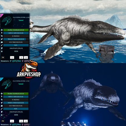 Mosasaurus 25056Hp 2416.8%melee Imprinted
