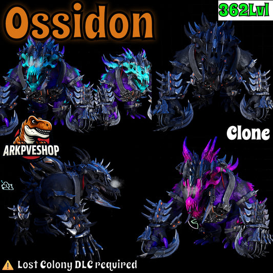Ossidon 362 Lvl Max Clone