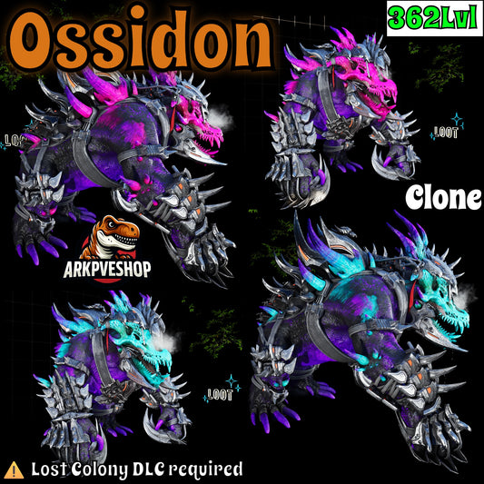 Ossidon 362 Lvl Max Clone