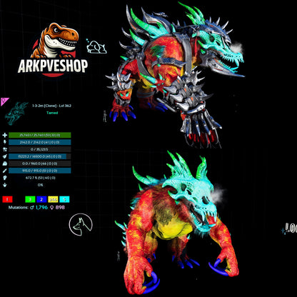Ossidon 362 Lvl Max Clone
