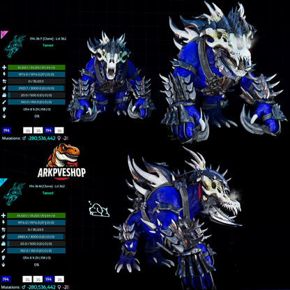 Ossidon 362Lvl 1354.8%Melee Clone