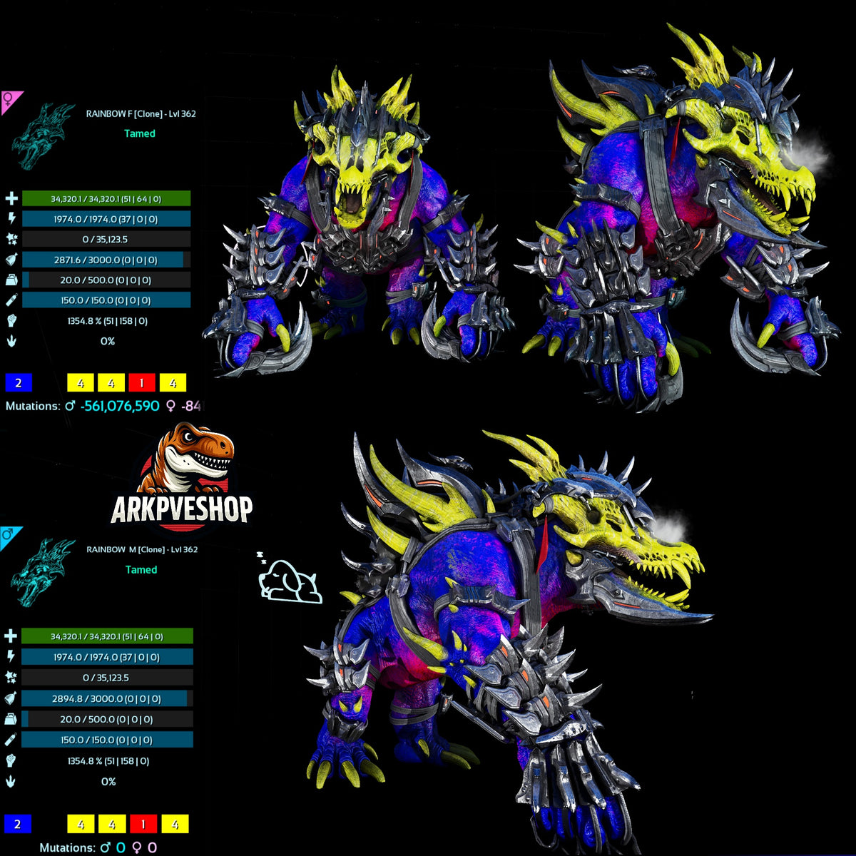 Ossidon 362Lvl 1354.8%Melee Clone