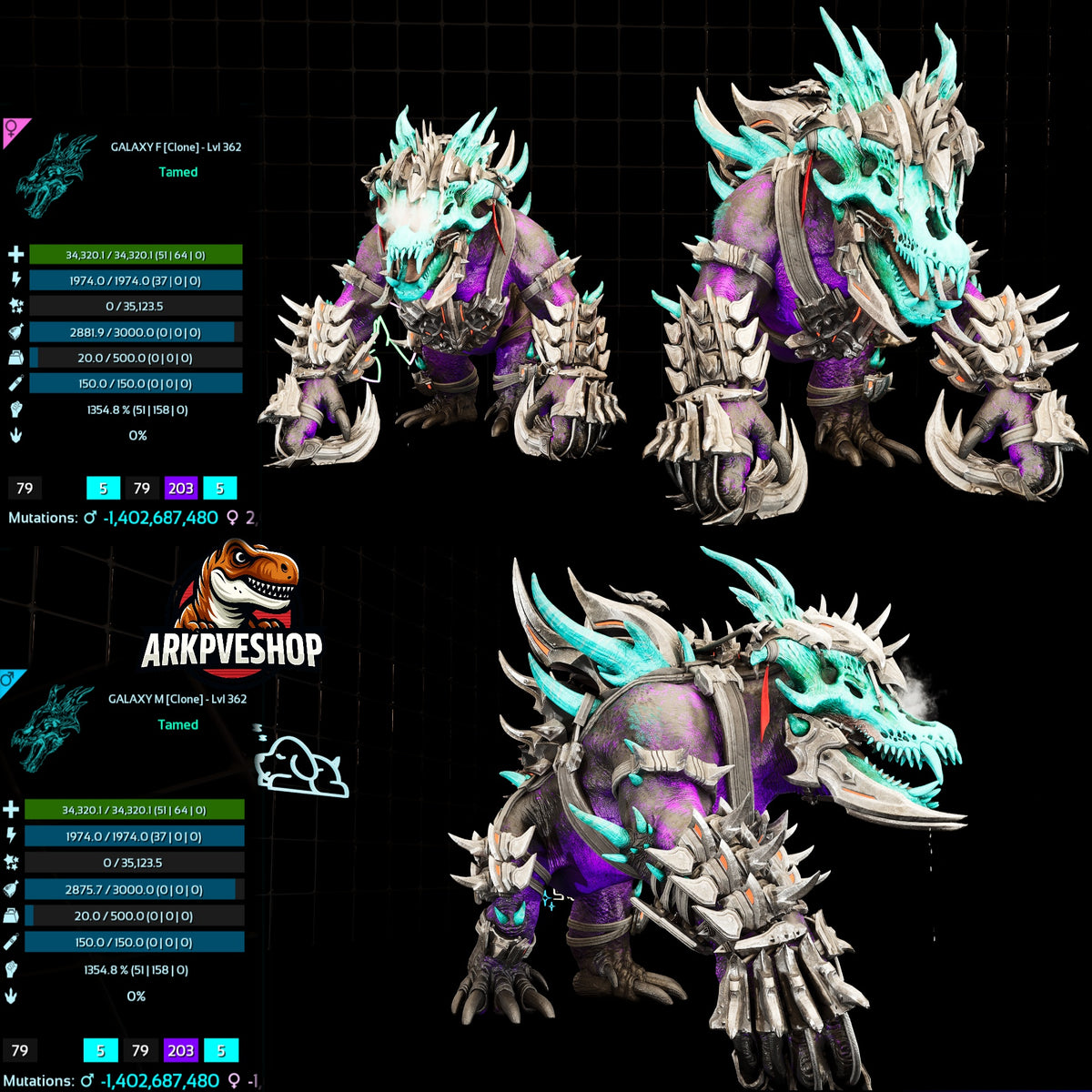 Ossidon 362Lvl 1354.8%Melee Clone