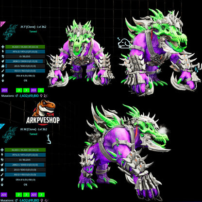 Ossidon 362Lvl 1354.8%Melee Clone