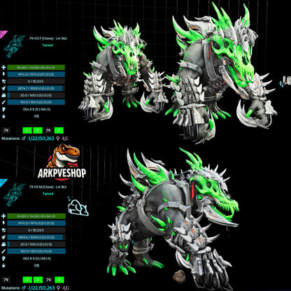 Ossidon 362Lvl 1354.8%Melee Clone