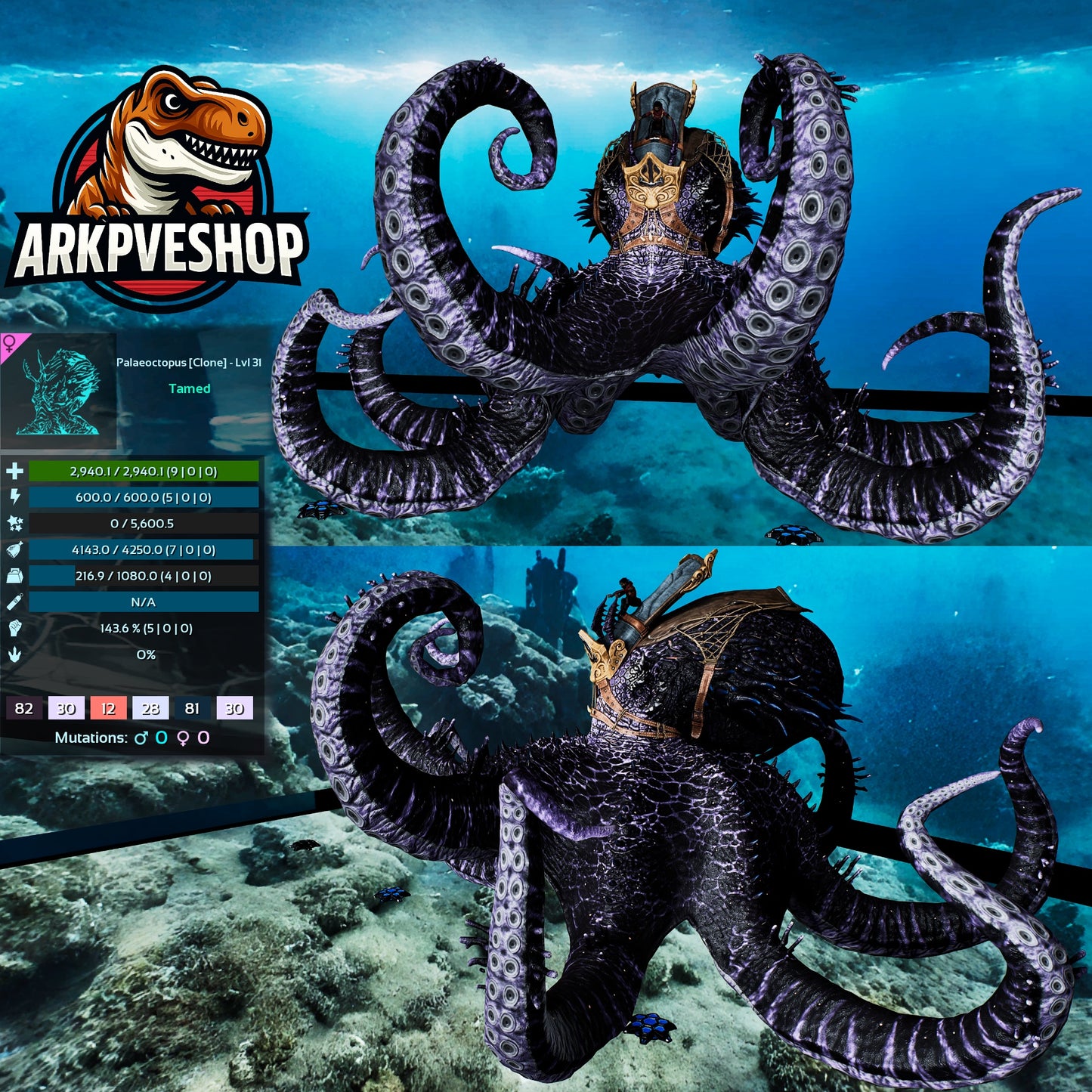 Palaeoctopus Genesis clone