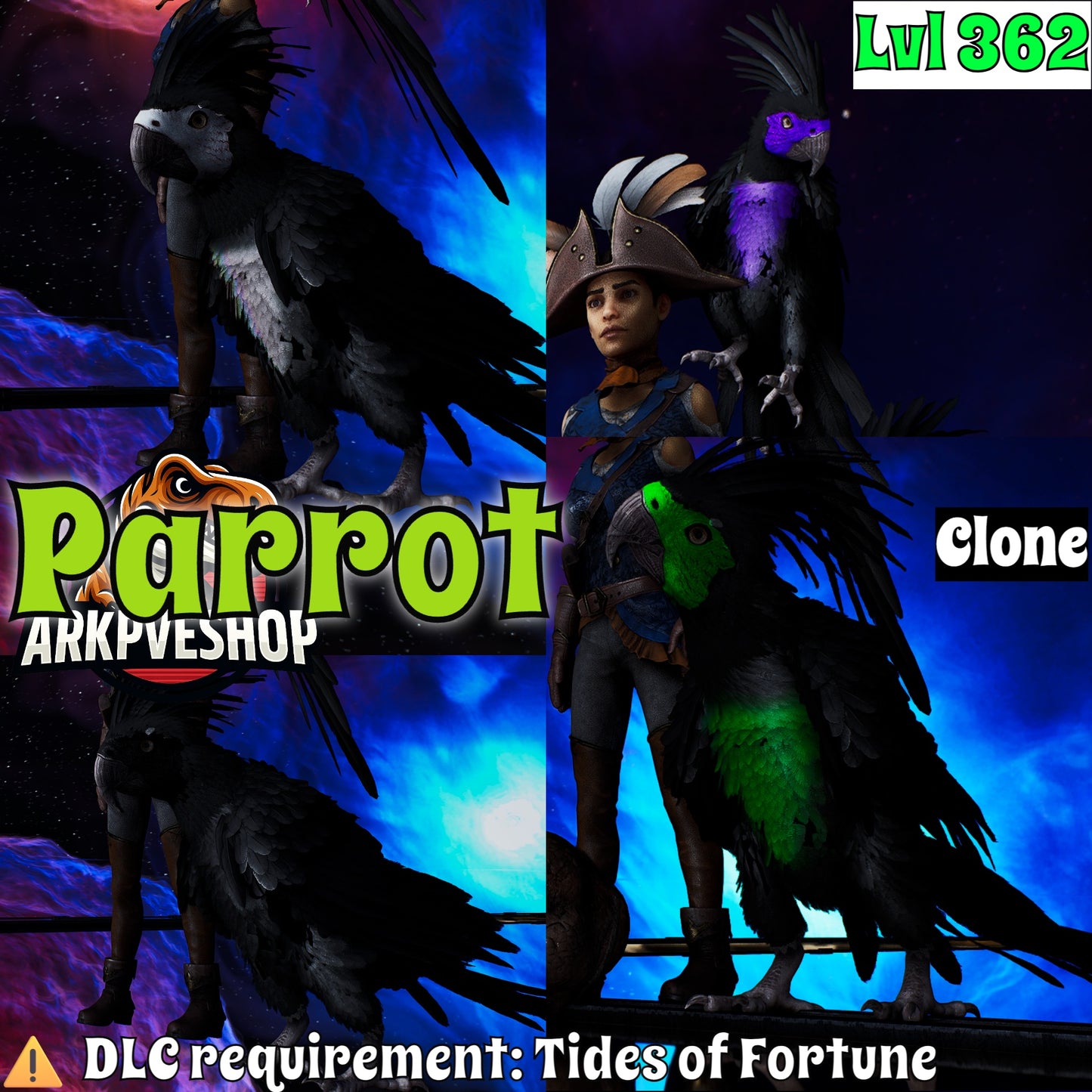 Parrot Lvl 362 Clone
