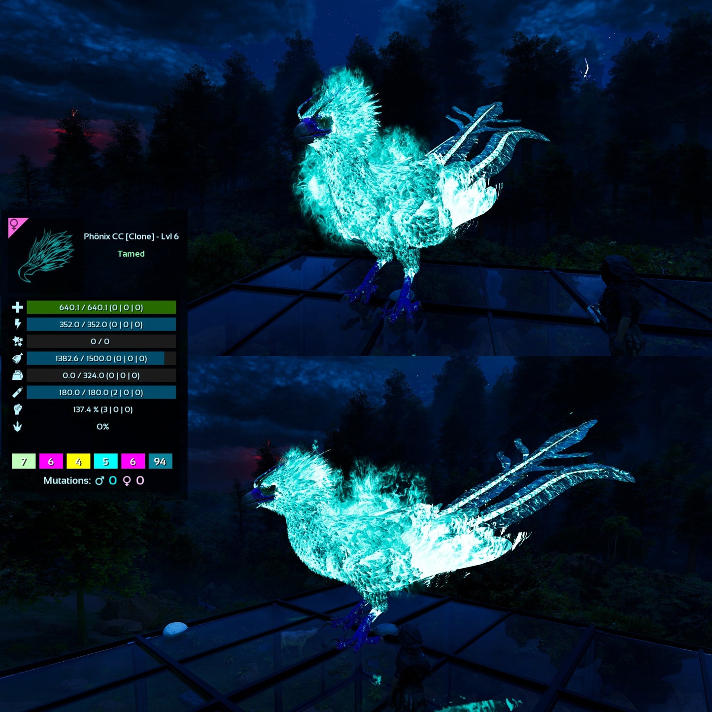 Phoenix Mix Colours - Clone / Low Level