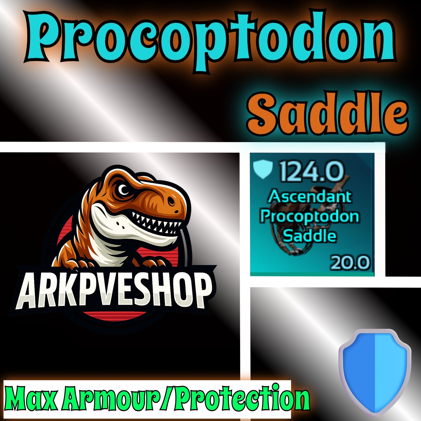 Crafted Saddles Max Armour, Protection