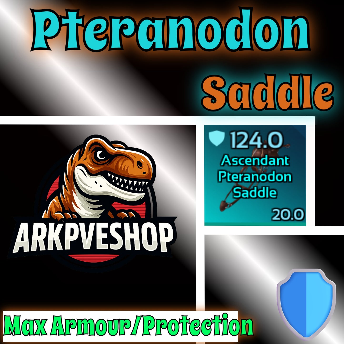 Crafted Saddles Max Armour, Protection